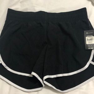 Black Athletic Work Shorts